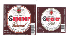 BROUWERIJ HAACHT - BOORTMEERBEEK - EUPENER PILS -  2 BIERETIKETTEN  (BE 354) - Cerveza