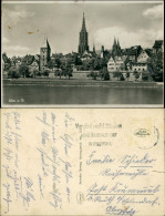 Ansichtskarte Ulm A. D. Donau Donaupartie Und Stadt 1934  - Ulm
