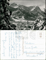 Ansichtskarte Garmisch-Partenkirchen Panorama-Ansicht Mit Zugspitzgruppe 1959 - Garmisch-Partenkirchen