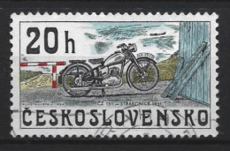 Ceskoslovensko 1975  Motorcycle  Y.T.  2117 (0) - Used Stamps