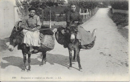 [64] Pyrénées-Atlantiques >  Basquaises Se Rendant Au Marché Ane Anes - Otros & Sin Clasificación