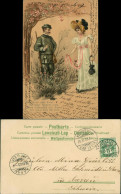 Ansichtskarte  Liebes Gedichte/Sprüche - Das Ist Die Rechte Treue 1903 - Philosophie