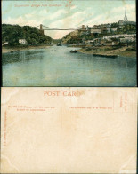 Postcard Bristol Suspension Brigde From Rownham 1909 - Autres & Non Classés