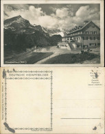 Ansichtskarte Garmisch-Partenkirchen Adolf-Zoeppritz-Haus - Kreuzeckhaus 1932 - Garmisch-Partenkirchen