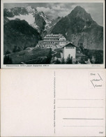 Ansichtskarte Garmisch-Partenkirchen Adolf-Zoeppritz-Haus - Kreuzeckhaus 1932 - Garmisch-Partenkirchen