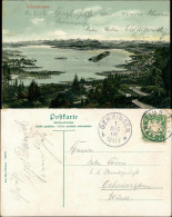 Ansichtskarte Chiemsee Chiemsee (See) - Überblick 1906 - Chiemgauer Alpen