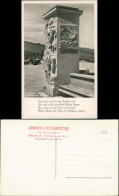 Ansichtskarte Rottenbuch Denkmal An Der Echelsbacher Brücke 1934 - Andere & Zonder Classificatie