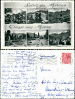 Meran Merano Panorama, Grand Hotel Bristol, Seilbahn, Corse Liberta 1957 - Other & Unclassified