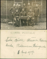 Bergen Mons (Mont) Soldaten Soldatengruppe Deutsche Gefangene 1919 Privatfoto - Other & Unclassified