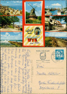 Ansichtskarte Wyk (Föhr) Strand, Hafen, Windmühle, Promenade 1964 - Andere & Zonder Classificatie