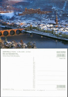 Ansichtskarte Heidelberg Winterpanorama Blick Vom Philosophenweg 2000 - Heidelberg