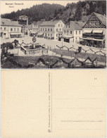 Bad Berneck Im Fichtelgebirge Markt Mit Cafe Und Conditorei 1915  - Otros & Sin Clasificación