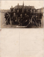 Ansichtskarte  Fotomontage - Gruppenbild Soldaten - Pickelhauben 1916  - Weltkrieg 1914-18