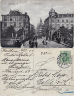 Ansichtskarte Heilbronn Kaiserstrasse - Belebt 1910  - Heilbronn