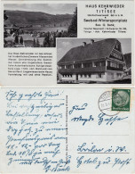 Ansichtskarte Titisee-Neustadt 2 Bild: Haus Kehrwieder Und Panorama 1934  - Titisee-Neustadt