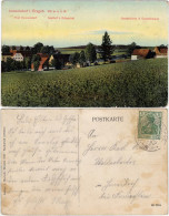 Ammelsdorf-Dippoldiswalde Dorfpartie - Post, Gasthof Und Ortsbehörde 1912  - Dippoldiswalde