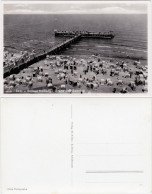 Postcard Kolberg Kołobrzeg Strand Und Seesteg 1930 - Pommern