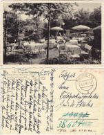 Ansichtskarte Gruna-Dresden Café-Restaurant Winterberg, Garten 1942 - Dresden