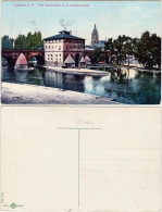 Ansichtskarte Frankfurt Am Main Alte Mainbrücke M. D. Brückenmühle 1914 - Frankfurt A. Main