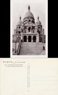 Paris Basilique Du  Sacré-Cœur Foto Postcard CPA 1965 - Otros & Sin Clasificación