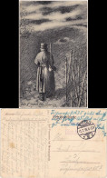 Ansichtskarte  Auf Vorposten Bei Mondenschein 1916  - War 1914-18