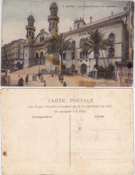 Postcard Algier دزاير Le Palais D'Hiver Et La Cathedrale 1913 - Algiers