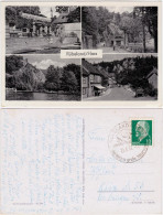 Ansichtskarte Rübeland Baumanns Höhle, Schwimmbad, Straßenansicht 1959 - Autres & Non Classés