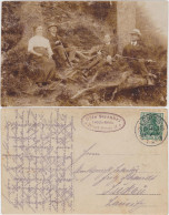 Ansichtskarte  Wandergruppe Im Wald 1911 - Unclassified