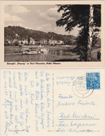 Ansichtskarte Bad Schandau Dampfer Leipzig In Bad Schandau 1957 - Bad Schandau