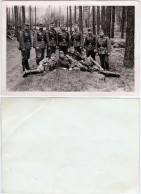 Ansichtskarte  Gruppenfoto Im Wald 1940  - Guerre 1939-45