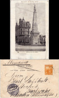 Vintage Postcard Buenos Aires Straße  - Monumento 25 De Mayo 1904 - Argentinien