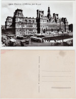CPA Postcard Paris Partie Am Rathaus  (L'Hotel De Ville) 1960 - Otros & Sin Clasificación