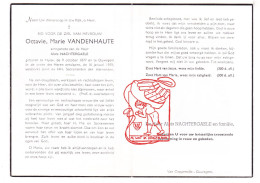 DP Octavie Marie Vandenhaute ° Huise Zingem 1877 † Ouwegem 1959 X Aloïs Nachtergaele - Imágenes Religiosas