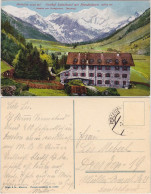 Ansichtskarte Ferleiten Gasthaus Lukashansl Mit Pfandlscharte 1914  - Other & Unclassified