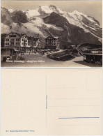 Ansichtskarte Lauterbrunnen Kleine Scheidegg Mit Jungrau 4166m 1930 - Autres & Non Classés