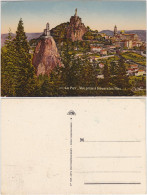 CPA Le Puy-en-Velay Vue Prise à Travers Les Pins/Panorama 1924 - Autres & Non Classés