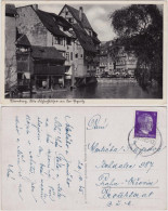 Ansichtskarte Nürnberg Alte Fischerhäuser An Der Pegnitz 1943 - Nürnberg