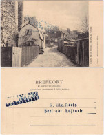 Postcard Wisby Visby Straße (Parti Fran Norra Delen) 1912 - Sweden