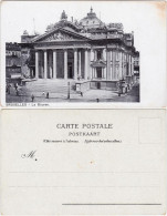 Postkaart Brüssel Bruxelles La Bourse/ Börse 1900 - Autres & Non Classés