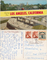 Postcard Los Angeles Los Angeles Civil Center And Freeway 1962 - Autres & Non Classés