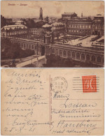 Ansichtskarte Innere Altstadt-Dresden Zwinger 1921 - Dresden