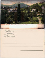 Ansichtskarte Eisenach Blick Vom Karthausgarten Nach Der Wartburg 1908  - Eisenach