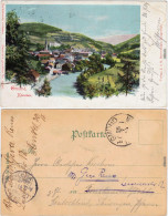 Ansichtskarte Gmünd In Kärnten Blick Auf Die Stadt 1904 - Sonstige & Ohne Zuordnung