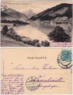Ansichtskarte Zell Am See Blick Auf Die Stadt - Hütte 1905  - Other & Unclassified
