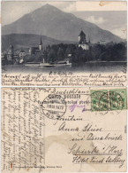 Ansichtskarte Spiez Stadt Und Dampfer 1906  - Otros & Sin Clasificación