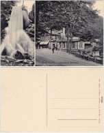 Lichtenhain-Sebnitz 2 Bild: Lichtenhainer Wasserfall Und Restauration 1914  - Kirnitzschtal