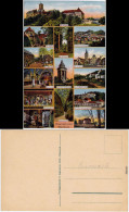 Ansichtskarte Eisenach Mehrbild: Wartburg, Wandelhalle Und Bismarckturm 1914  - Eisenach