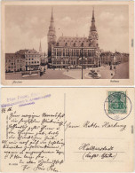 Ansichtskarte Aachen Straßenpartie Am Rathaus (Collage) 1914  - Aachen