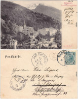 Ansichtskarte Bad Gastein Stadtpartie 1903  - Bad Gastein