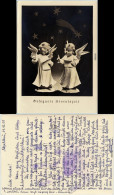 Gesegnete Adventszeit - Engelfiguren  Foto Ansichtskarte 1955 - Other & Unclassified